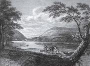Asher Brown Durand Delaware Water Gap oil painting